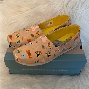 Toms Dusty Pink Route 66 Alpargata Women’s 7.5 NWT